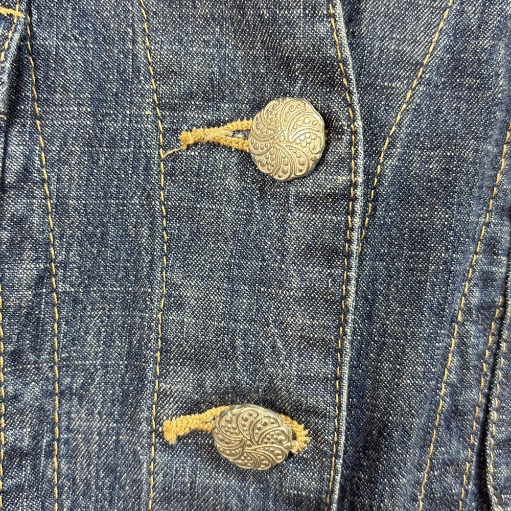 🍋 Tria  elevated  light weight denim jacket: - Picture 4 of 4